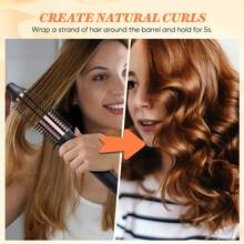 Peigne 3-en-1 : Lisseur de cheveux, appareil de coiffure pour cheveux bouclés, conception à chauffage rapide, trois réglages de température, revêtement en céramique pour des cheveux lisses et brillants, convient à tous les types de cheveux, outil de soins capillaires quotidiens, peigne de coiffure , conception anti-brûlure des dents du peigne. Excellent cadeau pour la Fête des Mères !