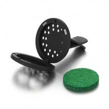 1pc New Vintage Black Flower Tree Of Life Car Fragrance Diffuser Clip Effective In-Car Fragrance Diffuser Elegant Aroma Interior Decor Long-Lasting Air Freshener Advanced Perfume Diffuser Technology - Includes 10 Assorted Colorful Cushion Pendants For Personalized Decor - Black - View 7