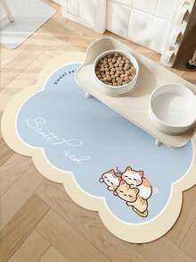 Anpassbarer Haustier-Matte für Katzen & Hunde - schnelltrocknend, wasserabsorbierend, personalisiert mit dem Namen des Haustieres, nordischer Stil Bodenmatte für den Innenbereich, Haustier-Matte für den Boden, verspieltes Haustier-Design, strapazierfähige Haustier-Matte (mittlere oder große Größe empfohlen für besseren Sitz für Katzen und Hunde) - Verschiedenfarbig - Übersicht 32