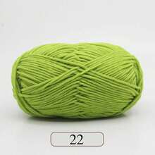 1 pezzo Filo di lana di latte a 5 strati, adatto per realizzare borse, sciarpe, cappelli, maglioni, bambole fai-da-te, 50g/pezzo (confezione casuale) - Multicolore - Visualizzare 26