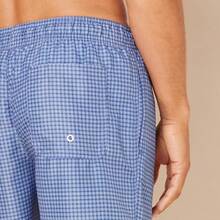 Traje de baño de secado rápido de 9 para hombres de Essentials - Azul marino, rayas - Ver 9