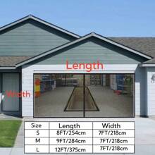 شاشة باب الجراج، شاشة باب الجراج لسيارتين، شاشات أبواب الجراج لجراج سيارة واحدة، شاشة باب الجراج المغناطيسية