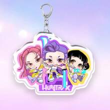 K-Pop Keychain, Cute De-Mon Hun-Ter Anime Cartoon Keychain, Collectible Keychain That Can Also Be Hung On Bags, Great For Holiday And Birthday Gifts - Multicolor - View 10