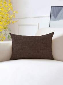 4 pièces Housses de coussin géométriques bohèmes avec fermeture éclair - Lavables en machine, imprimés recto-verso en marron, noir, beige et blanc - Parfaits pour la décoration du salon et de la chambre à coucher (Inserts de coussin non inclus), Coussins décoratifs - Tabac - Voir 11