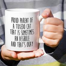 Retreez Funny Mug - They Call Me Daddy Lovers 11 Oz Ceramic Coffee Mugs - Funny, Sarcastic, Motivational, Inspirational Birthday Gifts Husband, Boyfriend, Friends, Coworkers, Dad, Father - CAT019 - 白色 - 查看 5
