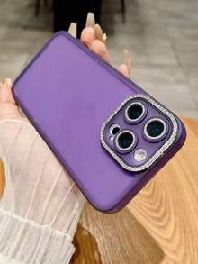 Estuche protector de lente con cristales de lujo compatible con iPhone 16 Pro Max, funda suave transparente de TPU a prueba de golpes compatible con iPhone 14/13/11/16 Pro/16 Plus - Multicolor - Ver 12