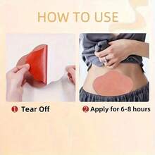 10/20/30/50 piezas Parches reductores de cintura y abdomen, aptos para abdomen, brazos, muslos y zona de la cintura - Parche para la barriga grande - Ver 7