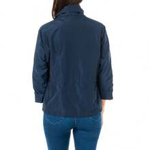 La Martina Langarm-Rollkragenjacke LWO004 Damen - marineblau - Übersicht 3
