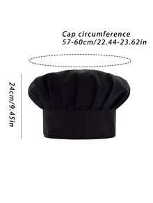 Customized Name Chef Hat, Dust-Proof Hat, Adjustable Kitchen Cooking Hat, Work Hat For Bakery, Cafe, Dessert Shop, Restaurant, Kitchen, Washable And Reusable, Dust-Proof And Comfortable Chef Hat, Suitable For Catering, Baking, And Workshop Use Party & Family Activities,Catering Service Hat With Elastic Closure, Full Mesh Chef Hat For Unisex, Oil Proof Hair Cover, Short Brim With Drawstring Closure - Multicolor - View 9
