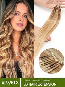 8D纳米珠接发，微环真人发接发，隐形无痕微环真人发接发，微珠直发接发，隐形迷你硅胶珠，易于安装，无缝，自然直发，完美延长长发，打造自然直发造型