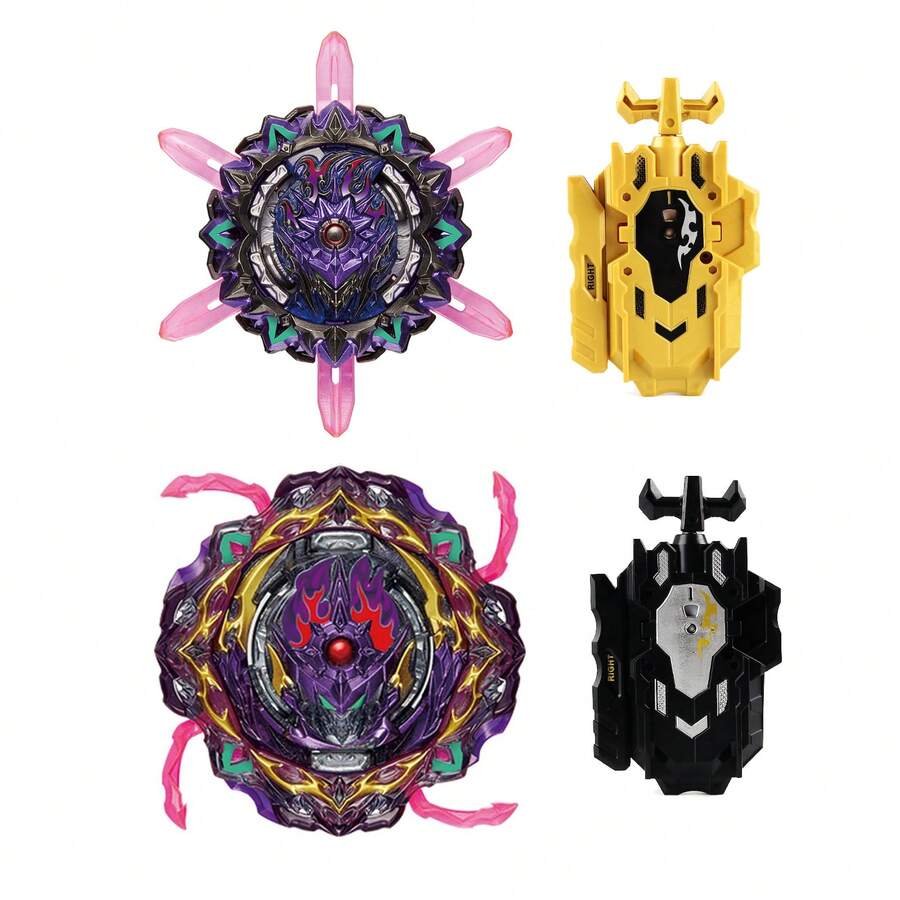 Jouet Versus éclatement Netoke 8 In 1 Toupie Gyros Turbo Set, 4D Combat