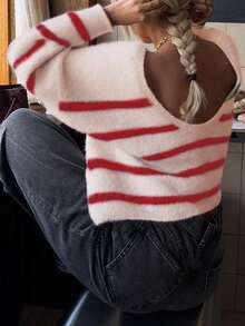 Rayas de albaricoque rojo