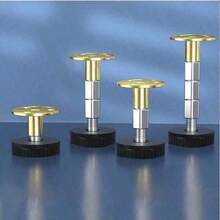 Bộ 4 chân đồ nội thất điều chỉnh được, chân đỡ nan giường điều chỉnh được, thích hợp cho bàn/giường/tủ/ghế sofa, khung giường, chân đỡ nan giường điều chỉnh độ cao. - Nhiều màu - Xem 5