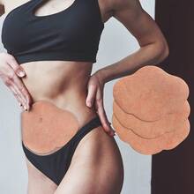 10/20/30/50 piezas Parches reductores de cintura y abdomen, aptos para abdomen, brazos, muslos y zona de la cintura - Parche para la barriga grande - Ver 2