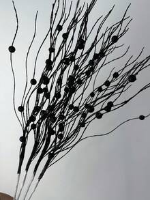 1 pieza/4 piezas/8 piezas Rama artificial con brillo y bayas, flor falsa linda para decoración del hogar, adecuada para festival, boda, fiesta, hogar, comedor, dormitorio, regalo de Navidad, accesorios de decoración de ratán, decoración de árbol y planta de Navidad, decoración navideña interior y exterior, decoración de habitación, decoración de Halloween