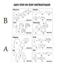 Cara Menggambar: Melukis Langkah demi Langkah yang Sederhana dan Mudah! (Tutorial Melukis Langkah demi Langkah) 24 Halaman Dalam, 48 Pola, Tutorial Melukis Langkah demi Langkah yang Menarik: Termasuk Makanan Lezat, Hewan, Benda-Benda Lucu, Hadiah, dll., Cocok untuk Anak Usia 4-6 Tahun untuk Belajar Menggambar Garis, Anak Laki-Laki dan Perempuan Belajar Sketsa Sederhana, Pengajaran Melukis Prasekolah, Interaktif yang Menyenangkan, Berlatih Sketsa Sederhana di Rumah, Hadiah Keluarga, Hadiah Tahun Baru Musim Dingin, Hadiah Paskah, Hadiah Hari Anak, Hadiah Kembali ke Sekolah, Perlengkapan Belajar - MultiWarna - View 7
