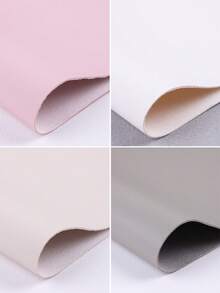 粉色、白色、灰色、米色美甲桌垫防水可折叠美甲清洁桌垫多功能美容化妆桌垫美甲工具美甲用品DIY（2件） - 彩色 - 查看 3