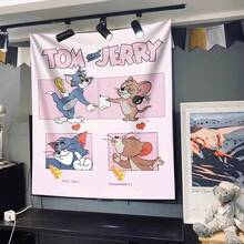 WB 1 pièce Tapisseries pour la maison, le bureau, le camping, les voyages - Cadeau parfait pour Noël et Halloween, décoration d'intérieur confortable