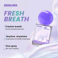 MSDRWIKEY Ceelike Oral Spray Probiotic Toothpaste Set, Freshens Breath And Gives You A More Confident Smile. - 紫+藍 - 查看 3