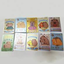 1 Set de Tarjetas Aleatorias de Rata de Agua, 5 piezas/Paquete, Adecuado para Coleccionistas - Multicolor - Ver 11