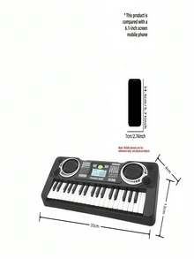 This 37-Key Electronic Keyboard Is A Musical Toy Suitable For Girls Aged 3-6 Years Old. It Is Both An Indoor/Outdoor Travel Toy And A Portable Music Piano, As Well As An Educational Toy For Parent-Child Interaction And Beginners To Learn, Making It A Great Birthday/Christmas Gift For Boys And Girls.