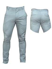 Urban Zone Jeans Men's Sport Slim Twill Social Style Sport Slim Denim Pants - 灰色 - 查看 5
