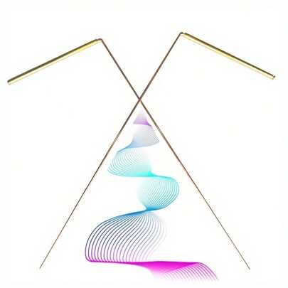 2pcs 99.9% Copper Dowsing Rod- 2PCS Divining Rods - Detect Gold, Water, Ghost Hunting Etc