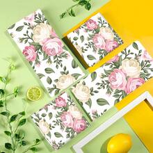 Set 2/4 buc, prosoape de vase cu model floral de afine, prosoape moderne din microfibră super absorbante, prosoape de bucătărie pentru gătit și copt, lavete de vase, cârpe de curățat, prosoape de mână, prosoape de bucătărie, ultra moi și foarte absorbante, decor bucătărie, cadouri pentru vecini, mame, zile de naștere, casă nouă pentru prieteni, articole esențiale pentru bucătărie, necesități zilnice