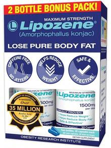 Lipozene ®   Diet Weight Loss Supplements - 1 30 Capsules - - 60 chiếc (Gói 2 chiếc) - Xem 1