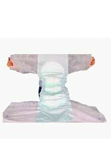 Adult Diaper 20 Count American Extra Large Size - Beige - View 2