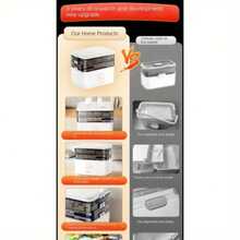 3-Layer Medicine Cabinet Family Storage Dustproof Large Capacity Case Organizer - White - View 2