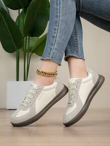 Men's Casual Sneakers, Classic White Shoes, Versatile Sports Shoes, Outdoor Walking Shoes, Couple Styles, Size 36-45, White Skate Shoes, Plus Size