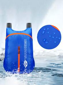 Ultra-Lightweight Packable Foldable Backpack Daypack - Water-Resistant Quick-Dry Foldable Hiking & Travel Pack For Men, Women & Teens; Packable Travel Daypack With Phone Pocket, Anti-Theft Zipper Pocket, Key Clip, Bottle Sleeve, Compression Straps & Reflective Strip; Ultralight Ripstop Nylon Rucksack That Packs Into Pouch - Ideal For Camping, Trekking, Commuting, School, Gym, Beach, Festivals & Emergency Use