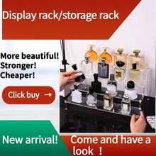 Suport/raft de depozitare acrilic! Decorațiuni pentru cameră. Poate expune parfumuri, rujuri, bijuterii, păpuși mici, ochelari etc. Poate fi folosit și pentru a plasa obiecte la petreceri. O alegere excelentă pentru a oferi cadouri de Halloween, Ziua Națională, Crăciun și alte festivaluri!