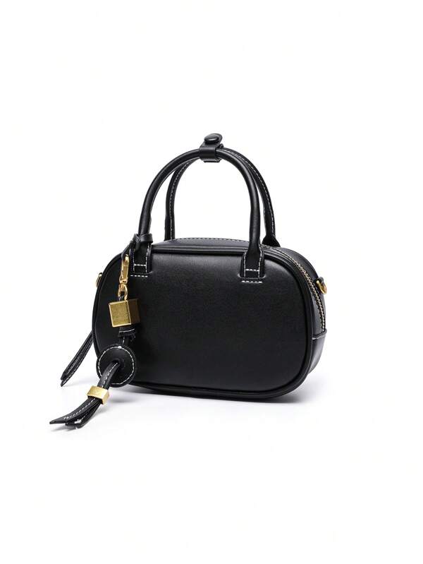 Wide Strap Women's Vintage Crossbody Bag Summer Tote Ladies Luxury Handbags Small Boston Bags For Female