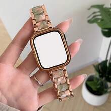 Refined Resin Watch Band (Fits 38mm, 40mm, 41mm, 42mm, 44mm, 45mm, 46mm & 49mm) Includes SE Ultra 10-1 Adjustment Tool (Excluding Watch Case Watch)