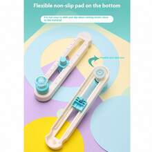 1pc Rotary Circle Cutter Tool, 2cm-20cm Adjustable Round Hole Punch, Made Of PVC Material, For Making Cards, Scrapbooks, Photo Crafts, Model Making Accessories