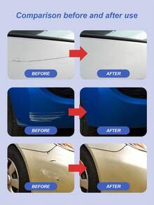 HGKJ-P103 汽车划痕修复膏，划痕维护修复膏，划痕修复蜡，汽车抛光修复剂，漆面护理蜡，轻度划痕去除剂，汽车保养抛光套装 - 彩色 - 查看 9