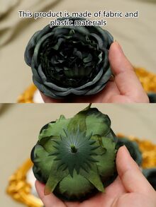 一套 6 件 15X20CM 奥斯汀玫瑰花头装饰品，适合婚礼派对、新娘送礼活动、生日单身派对、家庭聚餐、感恩节、万圣节、圣诞节和其他节日派对。 - 彩色 - 查看 5