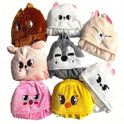 SKZ KPOP STAY Straykid Anime High-Quality Cartoon Shawl,Suitable For Party Dress Up And Winter Use. Dress Up Props. Fan Gifts, Christmas Gifts, Halloween Gifts