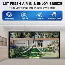 شاشة باب الجراج، شاشة باب الجراج لسيارتين، شاشات أبواب الجراج لجراج سيارة واحدة، شاشة باب الجراج المغناطيسية