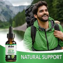 Miriyalyad Dr. Bo Organic Oil Of Oregano Liquid Drops - Immune Support, Herbal Tincture, Gut Health, Overall Health - 200 Servings & Vegan - 1 Fl O 3PCS - 3PCS - 查看 5