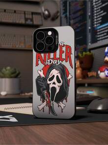 南瓜脸彩绘手机壳，防震保护套适用于 16、16 Plus、16 Pro Max、16e、16 Pro、15、15 Plus、15 Pro Max、15 Pro、14、14 Plus、14 Pro Max、14 Pro、13、13 Pro、13 Pro Max、12、12 Pro、12 Pro Max 和 Galaxy A05、A05S、A06、A14、A15、A16、A32 4G、A33 5G、A34、A35、A52、A52 5G、A54 5G、A55 5G、S20 FE、S21 FE 5G、S23、S23 FE、S23 Ultra、S23+、S24、S24 Ultra、S24+ 以及 Redmi， OPPO 和 Vivo 设备 - 彩色 - 查看 6