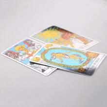 Bộ bài Tarot Khúc xạ Màu Nâng cao - Bộ bài hoàn chỉnh với lớp phủ sáng bóng và biểu tượng bí truyền truyền thống dành cho người lớn thực hành - Nhiều màu - Xem 6
