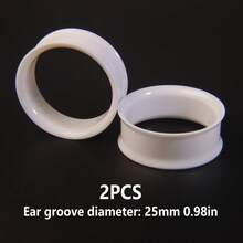 2入組3mm-38mm實心亞克力耳塞穴道,適合日常穿戴、休閒穿戴、工作、派對,帶有穿孔耳環和個性化風格,是家庭、朋友、兄弟姐妹和節日禮物的理想選擇 - 亞克力實心耳擴 - 查看 39