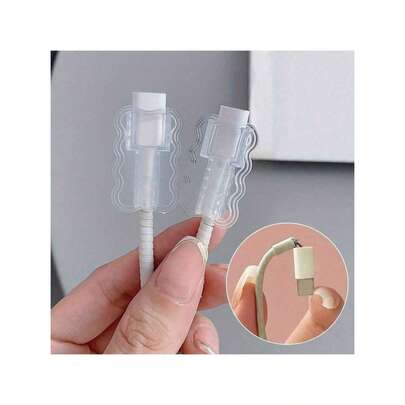 10Pcs/5PCS/1PC ABS Resin Cable Sleeves: Protect Your Cables From Breakage And Disconnection