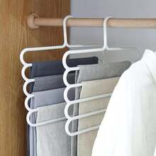 X Milania 1pc Multifunction Pants Hanger Decorations Decor Festival Decor Room Decor Home Decor Decor Bedroom Decor Dress Pants Shoes Jeans Boots Skirt Bedroom,Organizer,Organiser,Home Storage,White T Shirt Women,Black Pants Women,Ladies Winter Clothes,Dress,Winter Clothes For Ladies,Elegant Woman Dresses,White Shirt For Ladies,Long Sleeve,White Jumpsuit For Women,Spring Dresses For Women,Spring Outfits For Women,Spring,Spring Clothes,Minimalist,Summer Tops - White - View 6