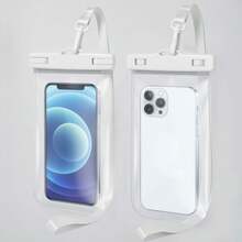 Waterproof Phone Bag Compatible With IPhone 16/15 Pro Max And Galaxy S24+/S23 7-Inch Waterproof Phone Case With Lanyard, IPX8 Beach Travel Essential, Beach Essential