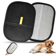 1 件/2 件可重复使用宠物毛发去除手套、粘毛刷、毛发去除粘毛滚筒、宠物毛发收集、防刮擦、宠物美容用品、猫狗美容手套（1 件、2 件）