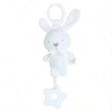 婴儿摇铃玩具套装，早教音乐玩具，新生儿生日礼物，男女宝宝均适用，婴儿床/推车挂铃，螺旋推车玩具，兔子汽车座椅玩具，大象婴儿床玩具，最佳圣诞礼物，圣诞袜填充物